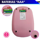 BASCULA DE COCINA DIGITAL MULTIFUNCIONAL A ESCALA, 10 KG. PANTALLA DE LED Y RECIPIENTE