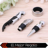Set De Vino Juego De Accesorios Para Vino Juego De 4 Pzs