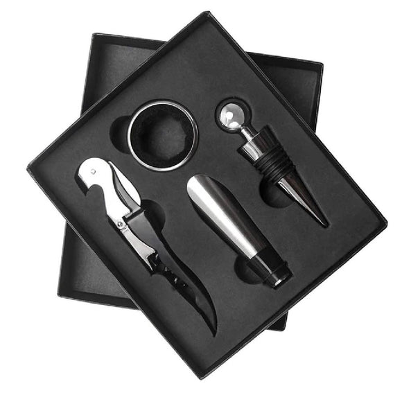 Set De Vino Juego De Accesorios Para Vino Juego De 4 Pzs