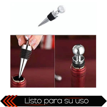Set De Vino Juego De Accesorios Para Vino 2 Piezas