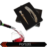 Set De Vino Juego De Accesorios Para Vino 2 Piezas