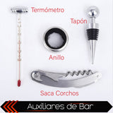 Set De Vino Juego De Accesorios Para Vino Y Ajedrez