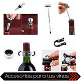 Set De Vino Juego De Accesorios Para Vino Y Ajedrez