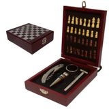 Set De Vino Juego De Accesorios Para Vino Y Ajedrez