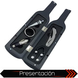 Set De Vino Juego De Accesorios Para Vino Forma De Botella