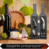 Set De Vino Juego De Accesorios Para Vino Forma De Botella