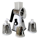 SPIRILIZER REBANADORA, MANDOLINA, TRITURADORA DE VEGETALES Y FRUTAS MANUAL DE 3 CUCHILLAS