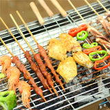 ASADOR PARA CARBÓN DE ACERO INOXIDABLE