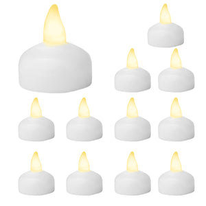 LUZ DE TE VELAS LED FLOTANTES 12 PIEZAS
