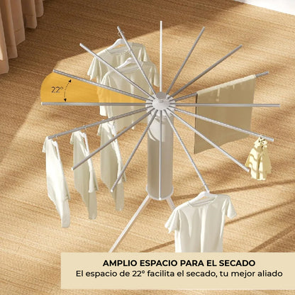 Tendedero Plegable Para Ropa Blanco