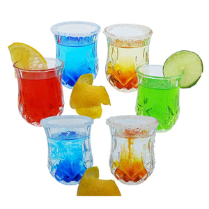 Set De Vasos De Cristal Elegantes Para Tus Bebidas Favoritas