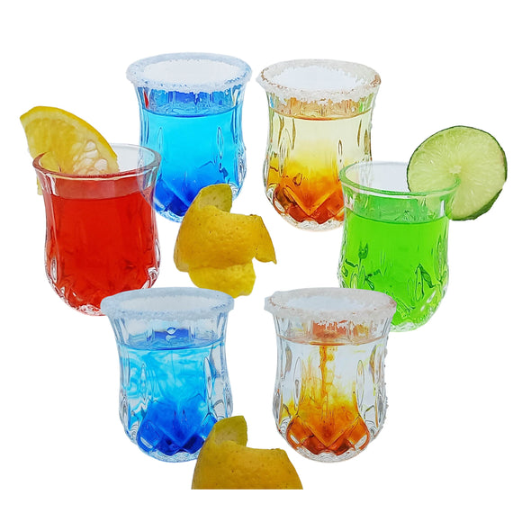 Set De Vasos De Cristal Elegantes Para Tus Bebidas Favoritas