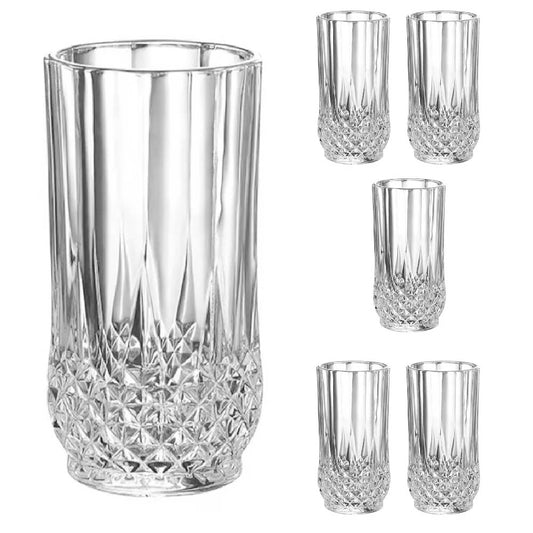 Set 6 Vasos para Jugo Cristal