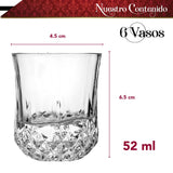 Set De Vasos De Cristal Elegantes Para Tus Bebidas Favoritas