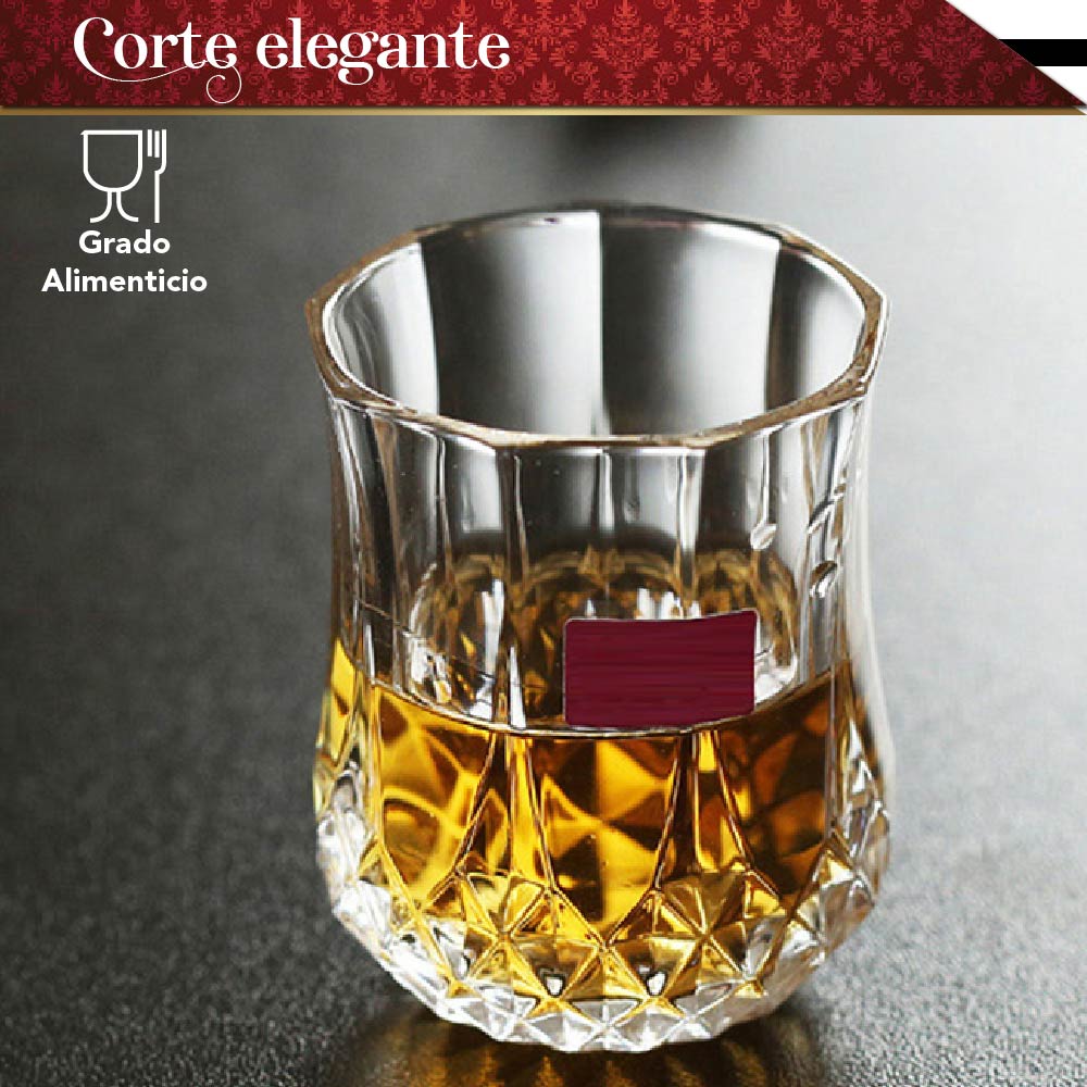 Set De Vasos De Cristal Elegantes Para Tus Bebidas Favoritas