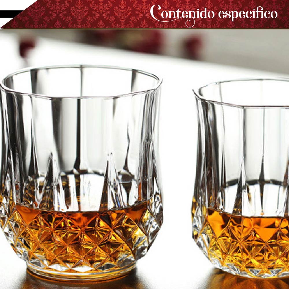 Set De Vasos De Cristal Elegantes Para Tus Bebidas Favoritas