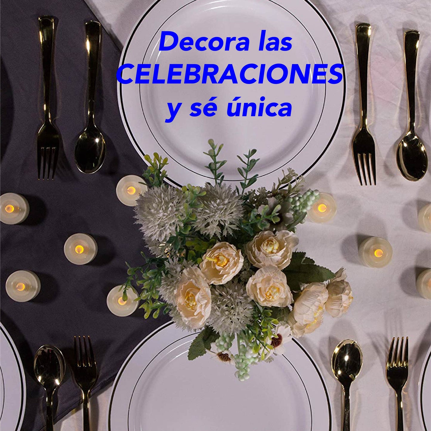 Velas Te de LED sin flama, funciona con pilas parpadeantes decorativas 24 piezas (Calidas)