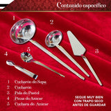 Juego De Cubiertos 86 Pcs Para 12 Personas Acero Inoxidable