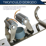 Organizador De Escobas Acero Inoxidable Soporte Multiusos