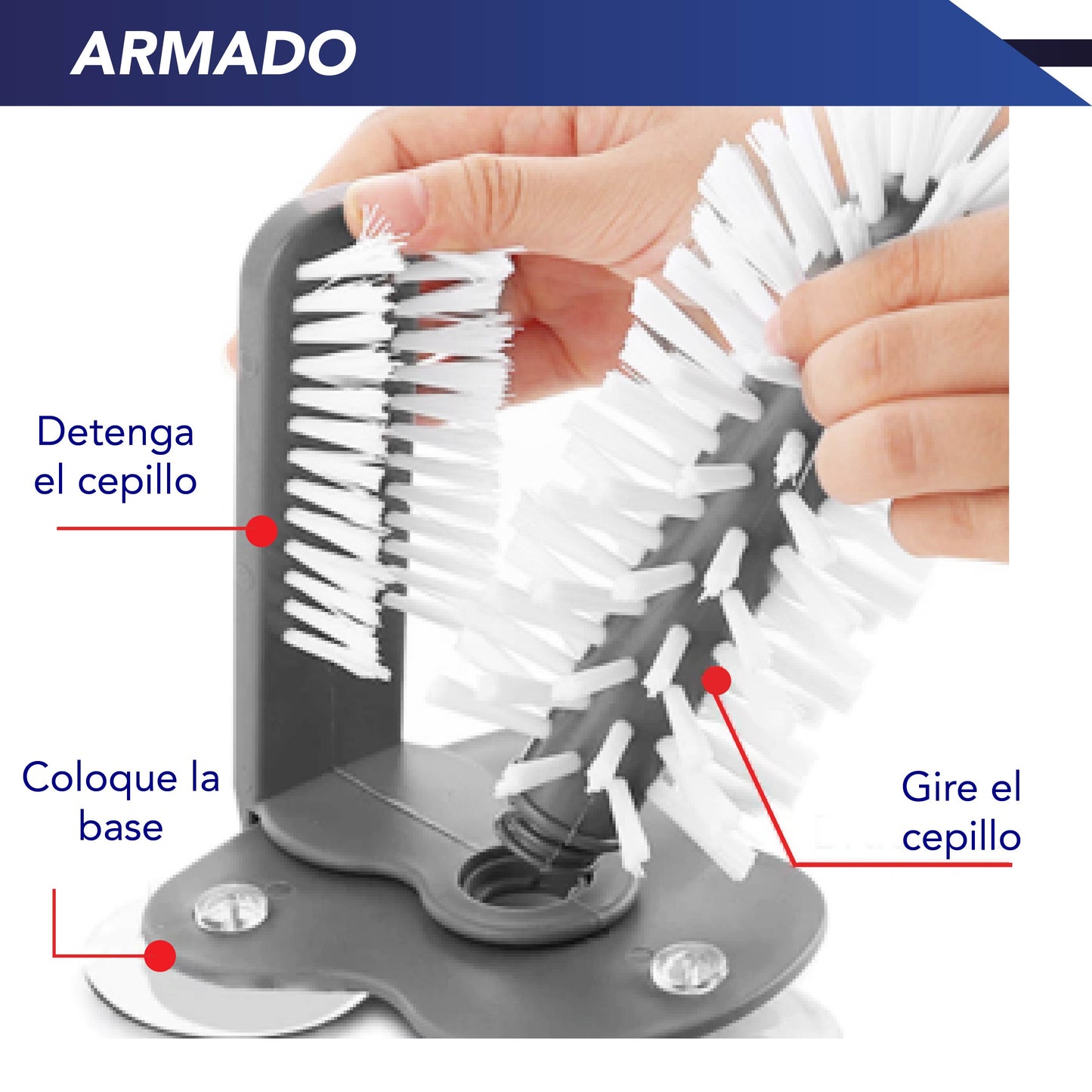 Cepillo para lavar vasos