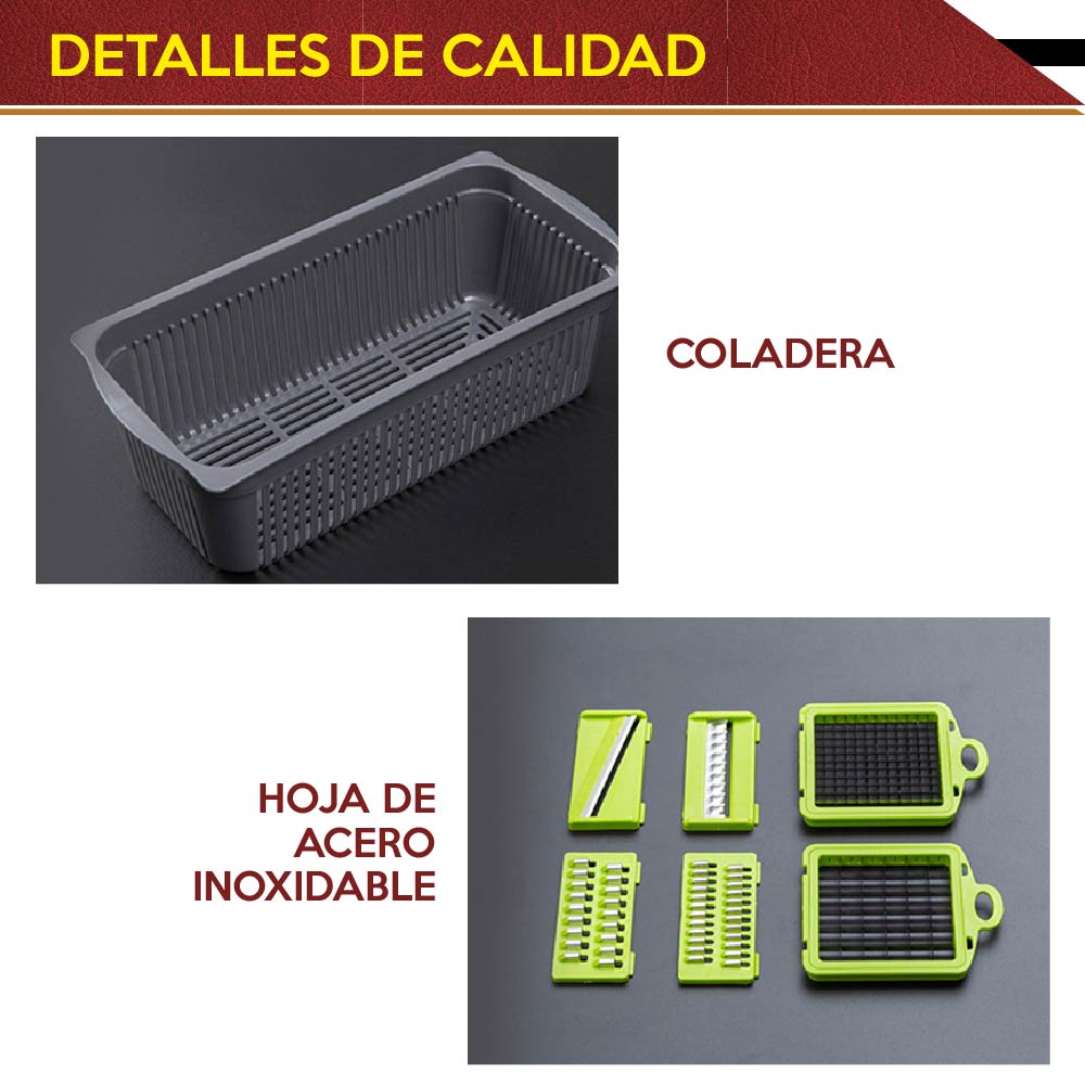 NICER DICER PLUS CORTADOR VERDURAS FRUTAS