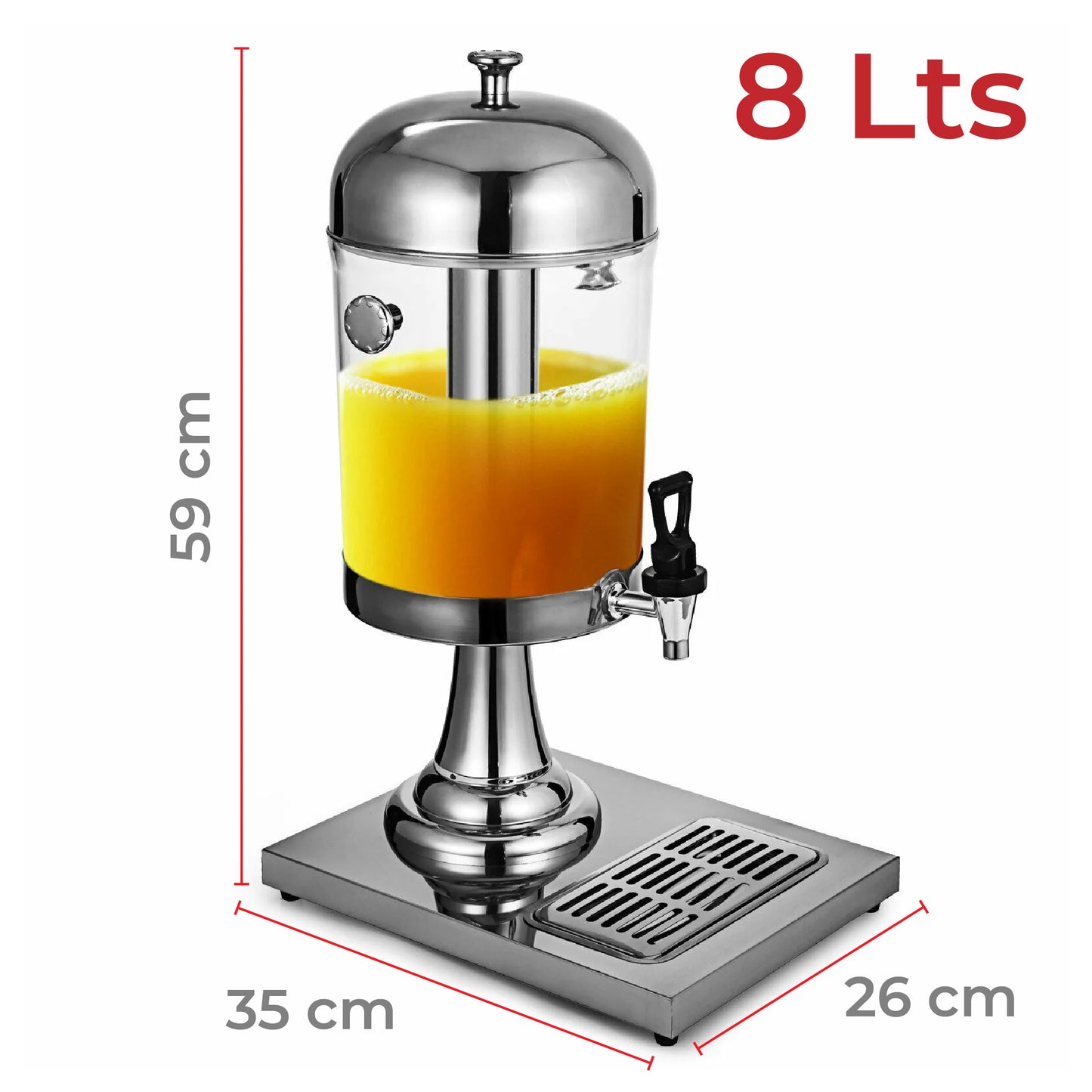 Dispensador de Bebidas Térmico | 8 Litros | Frío y Caliente