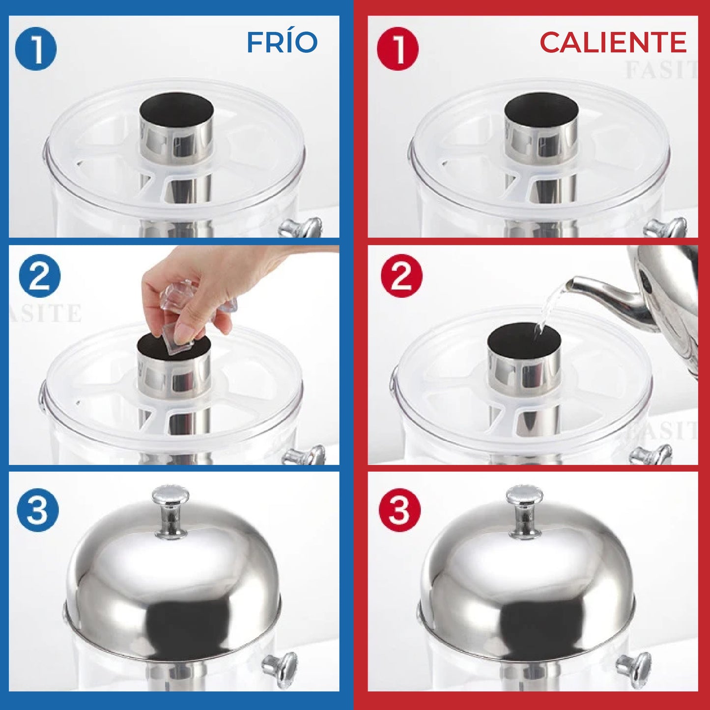 Dispensador de Bebidas Térmico | 8 Litros | Frío y Caliente