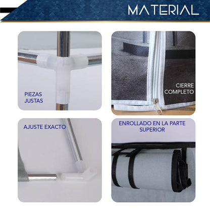 Zapatera Multifunciona de 9 Niveles