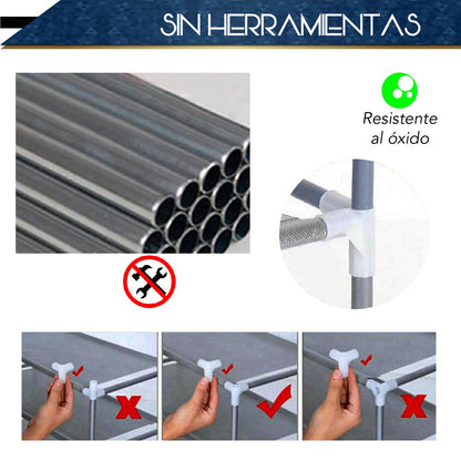 Zapatera Multifunciona de 9 Niveles