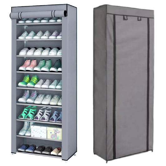 Zapatera Multifunciona de 9 Niveles