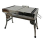 ASADOR PARA CARBÓN DE ACERO INOXIDABLE