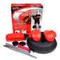 Chic-fantasy Kit Pera Boxeo Guantes Set De Boxeo Ajustable