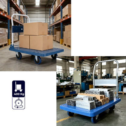Plataforma de Carga Plegable 400 kg Uso Rudo