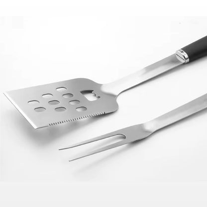 Kit Parrillero 3 Pz Chic-fantasy Set Utensilios Para Asador