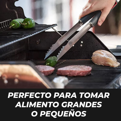 Kit Parrillero 3 Pz Chic-fantasy Set Utensilios Para Asador