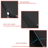JUEGO DE CUCHILLOS DE CHEF 8 PZ DE CERÁMICA CON BASE