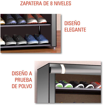 ZAPATERA MULTIFUNCIONAL DE 9 NIVELES