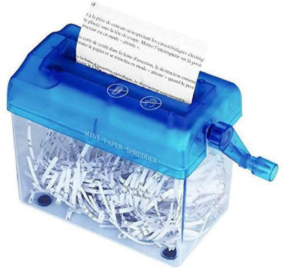TRITUTADOR DE PAPEL PORTÁTIL HAND SHREDDER