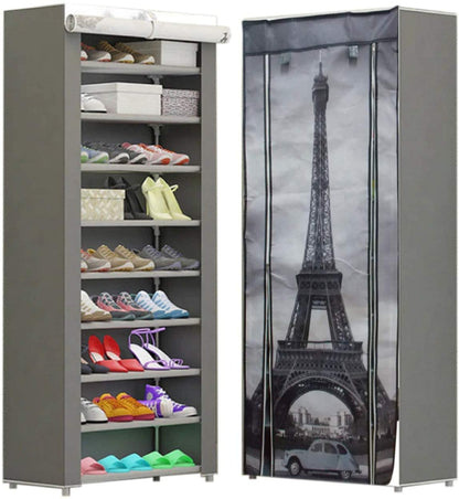 ZAPATERA MULTIFUNCIONAL DE 9 NIVELES