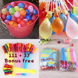 GLOBOS MÁGICOS DE AGUA (111 globos + 37 globos extra gratis)