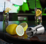 JUEGO DE BAR, SET DE 5 PIEZAS PARA BAR, MIXOLOGÍA, COCTELERAS ACERO INOXIDABLE