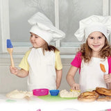 JUEGO DE 18 PIEZAS DE SILICONA DE COCINA PARA NIÑOS