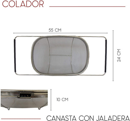 COLADERA EXPANDIBLE