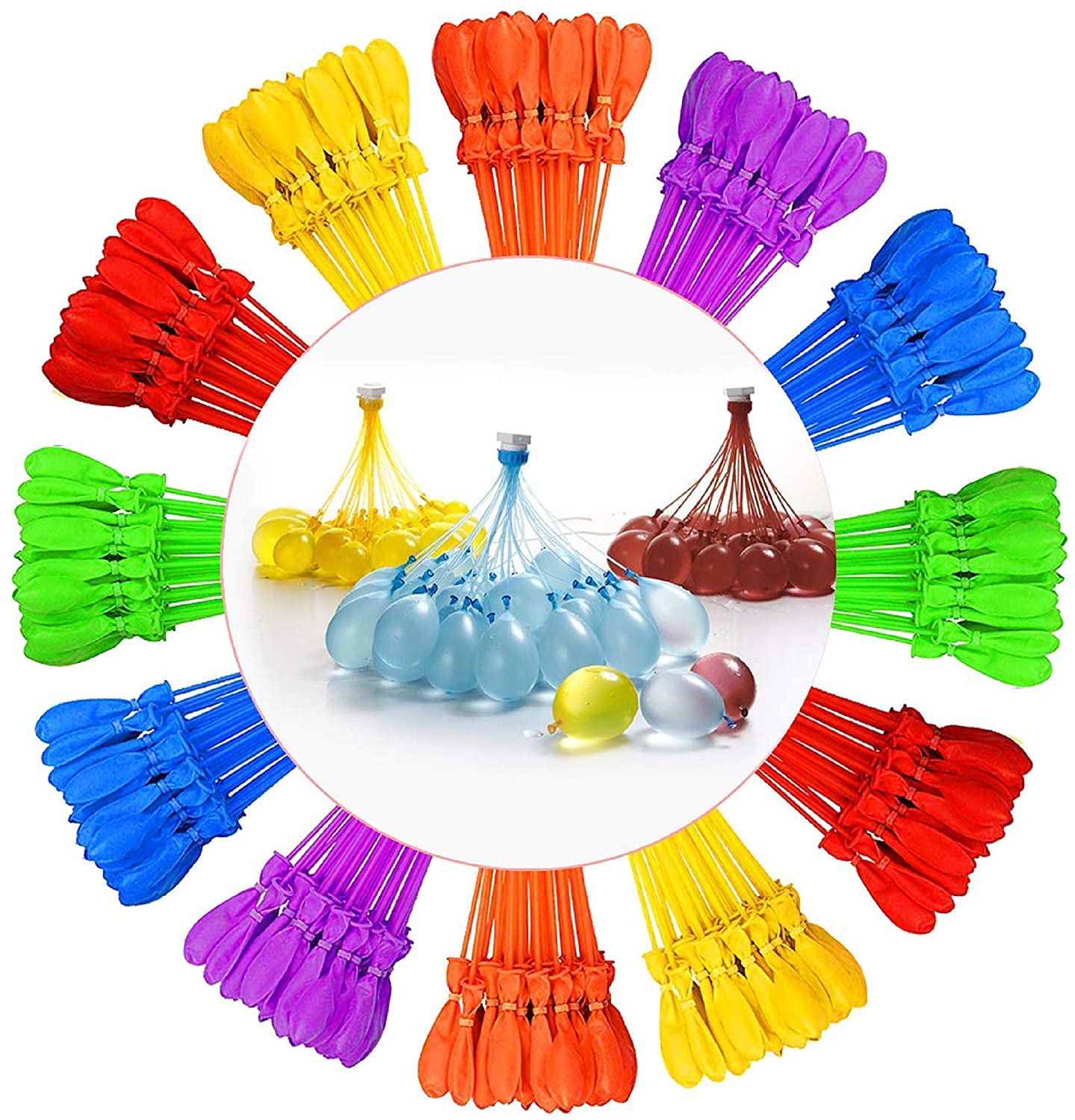 GLOBOS MÁGICOS DE AGUA (111 globos + 37 globos extra gratis)