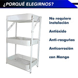 Carrito Multifuncional Organizador Desplegable 3 Niveles