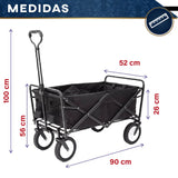 Carrito De Compras Plegable Carrito Transportador Multiusos