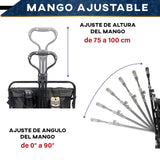 Carrito De Compras Plegable Carrito Transportador Multiusos