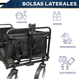Carrito De Compras Plegable Carrito Transportador Multiusos