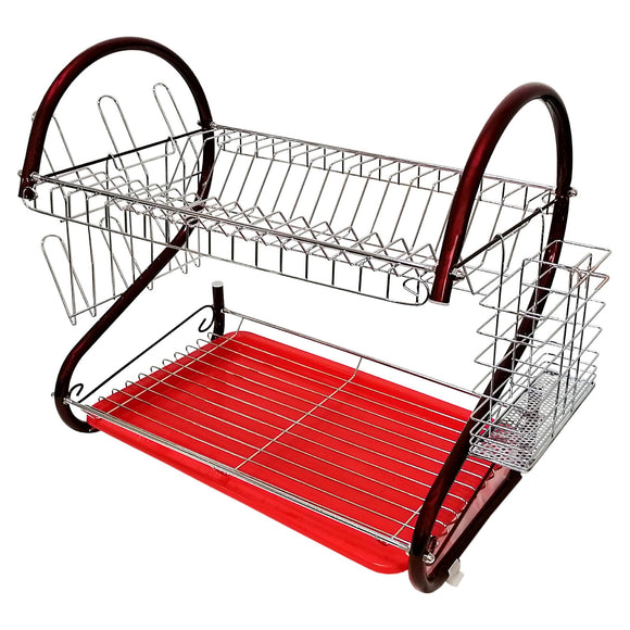 ESCURRIDOR DE TRASTES 2 NIVELES 41 cm 18”