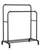 Perchero Doble 2 Niveles Para Ropa | Rack Organizador Metálico Tipo Closet